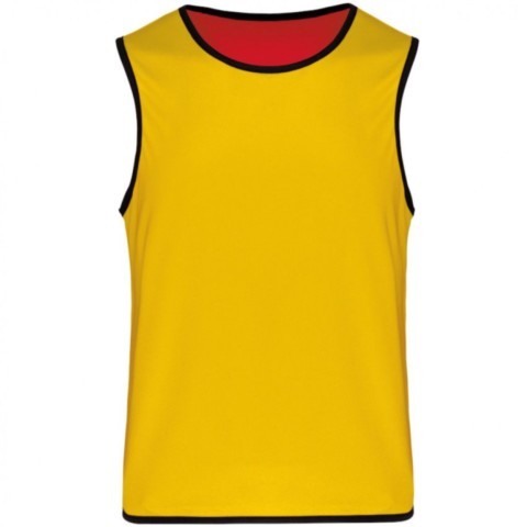 chasuble réversible rugby