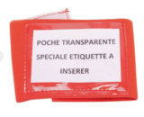 brassard personnalisable avec pochette